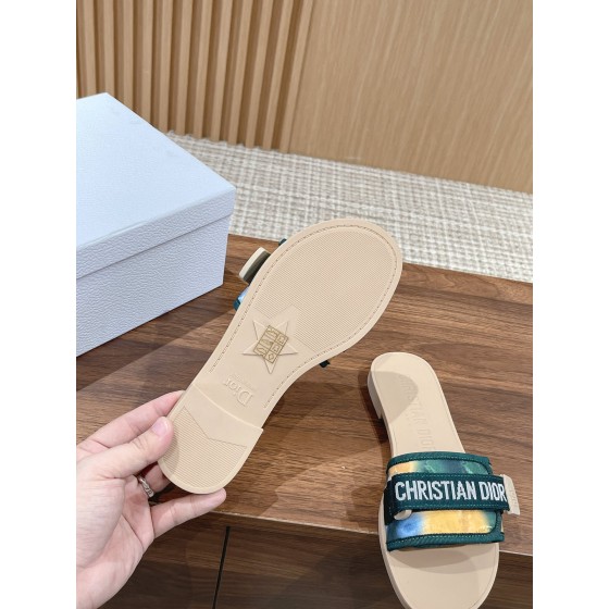DIOR Dior Velcro buckle sandals and slippers