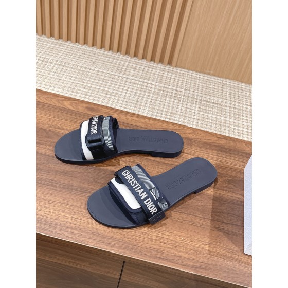 DIOR Dior Velcro buckle sandals and slippers
