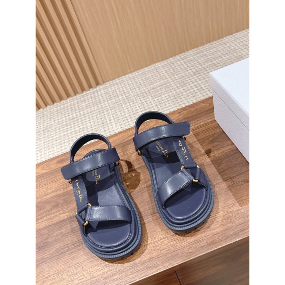 DIOR 23 latest hot sandals classic upgrade Velcro sandals and slippers